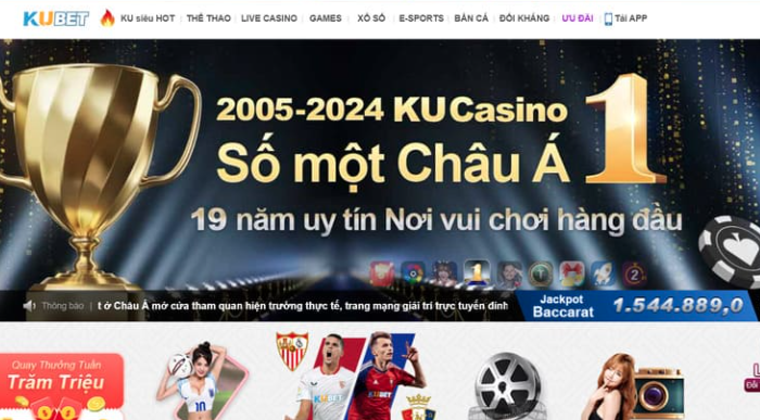 Kubet Ku Casino: Thương Hiệu Nhà Cái Uy Tín Hàng Đầu Với Nhiều Loại Hình Giải Trí Hấp Dẫn Ku bet
